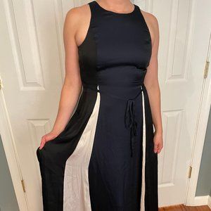 Banana Republic Satin Maxi Dress